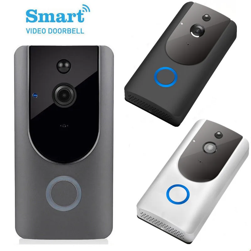 Smart Video Doorbell Cat Eye Wireless Remote Home Monitoring HD Lens Video Voice Intercom WIFI Doorbell