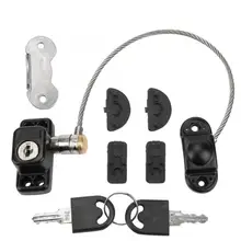 Sliding Door Lock Twisted-pair Door Window Safety Lock Stainless Steel Chain Anti-Theft Lock Unique Locking Core цена Sliding Door Lock Twisted-pair Door Window Safety Lock Stainless Steel Chain Anti-Theft Lock Unique Locking Core цены онлайн