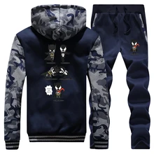 ^^Best Offers Winter New Hoodies Venom And Batman Cartoon Blackest Super Hero Mens Camouflage Coat Thick Suit Warm Jackets+2 Piece Set Pants ^^Best Offers Winter New Hoodies Venom And Batman Cartoon Blackest Super Hero Mens Camouflage Coat Thick Suit Warm Jackets+2 Piece Set Pants