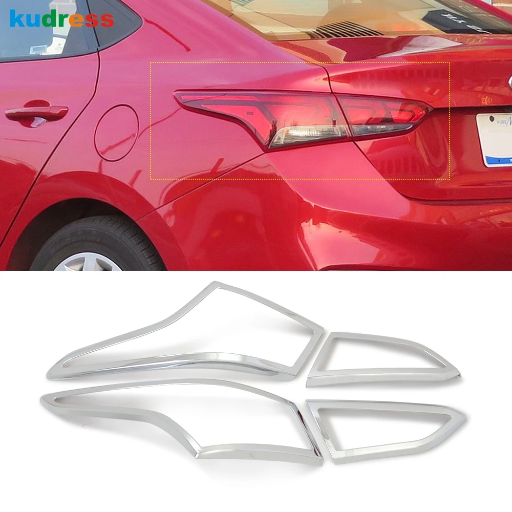 Для Hyundai Verna Solaris Accent 2018 2019 2020 5th Ge хромированный задсветильник онарь накладка