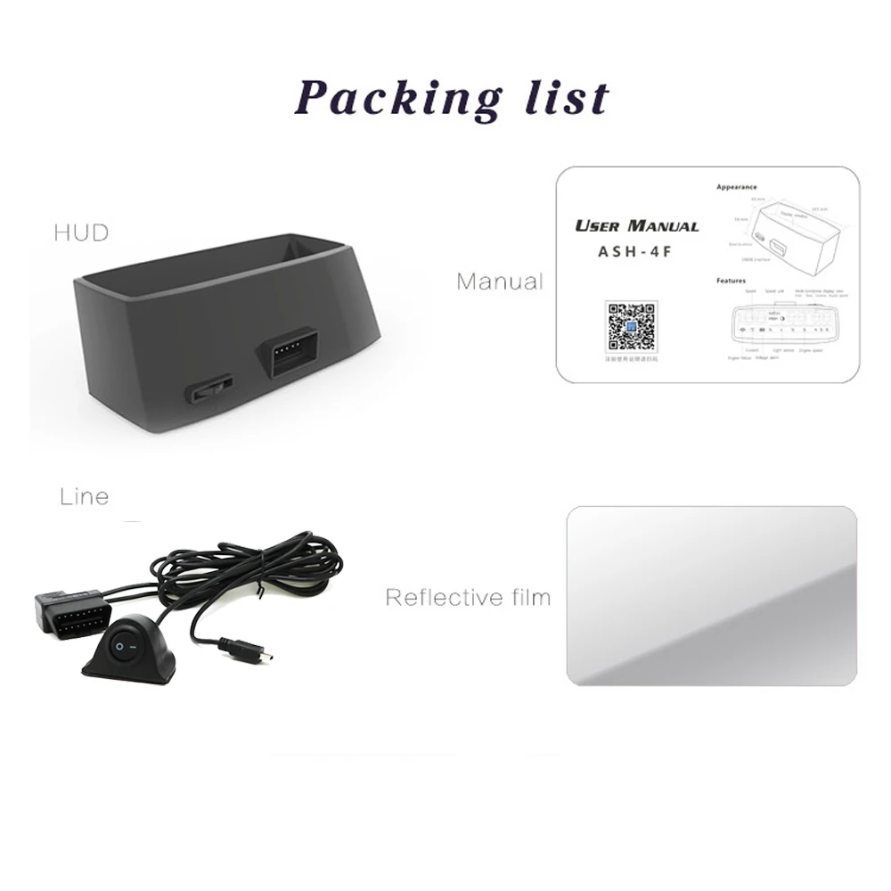 4F-Car-OBDII-EUOBD-HUD-OBD2-Auto-Head-Up-Display-KM-H-MPH-Overspeed-Warning-Windshield