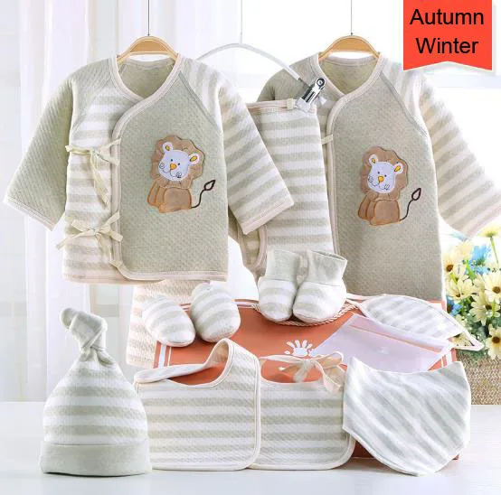 Набор для новорожденных, одежда для мальчиков, хлопок, костюм для младенцев, одежда для маленьких девочек, штаны, одежда для малышей, шляпа нагрудник, ropa de bebe - Цвет: Autumn 02G