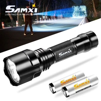 

T6/V2 LED Flashlight Power Bright 5 Lighting Modes Telescopic FlashLight Led Torch For Hunting Camping Night Bike Used By 18650