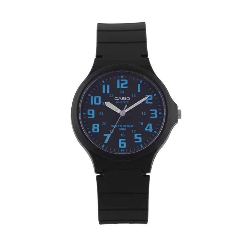 Casio Часы Указатель серии модные повседневные кварцевые мужские часы MW-59-7E - Цвет: MW-240-2B