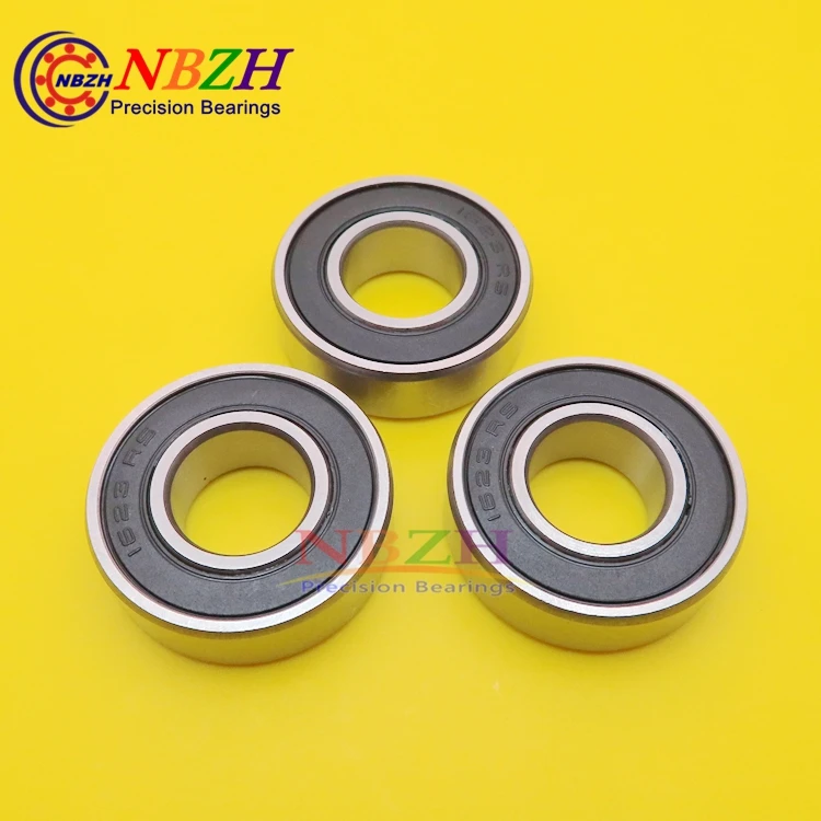 1623-2RS two side rubber seals high quality ball bearing 5/8"x1-3/8"x7/16" 