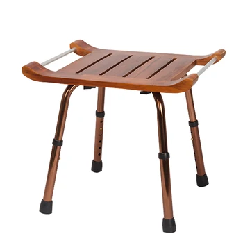 

Solid Wood Bathtub Shower Chair Safety Seat Bench ,adjustable Height,great For Elderly, Disabled,seniors,pregnant Woman,medical
