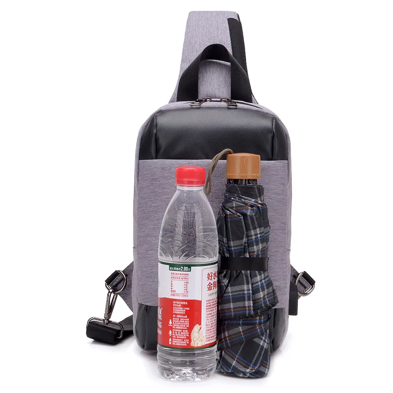 

New Style Creative MEN'S Chest Pack Outdoor Casual Multi-functional Shoulder Bag Fashion Chest Pack Men's
