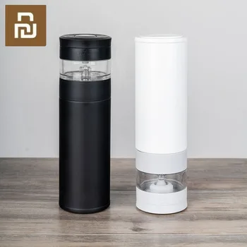 

Mijia Youpin Tea Separation Thermos Cup 304 Stainless Steel Portable Water 360ml Cup for Water Cup with Filter Lid Separation