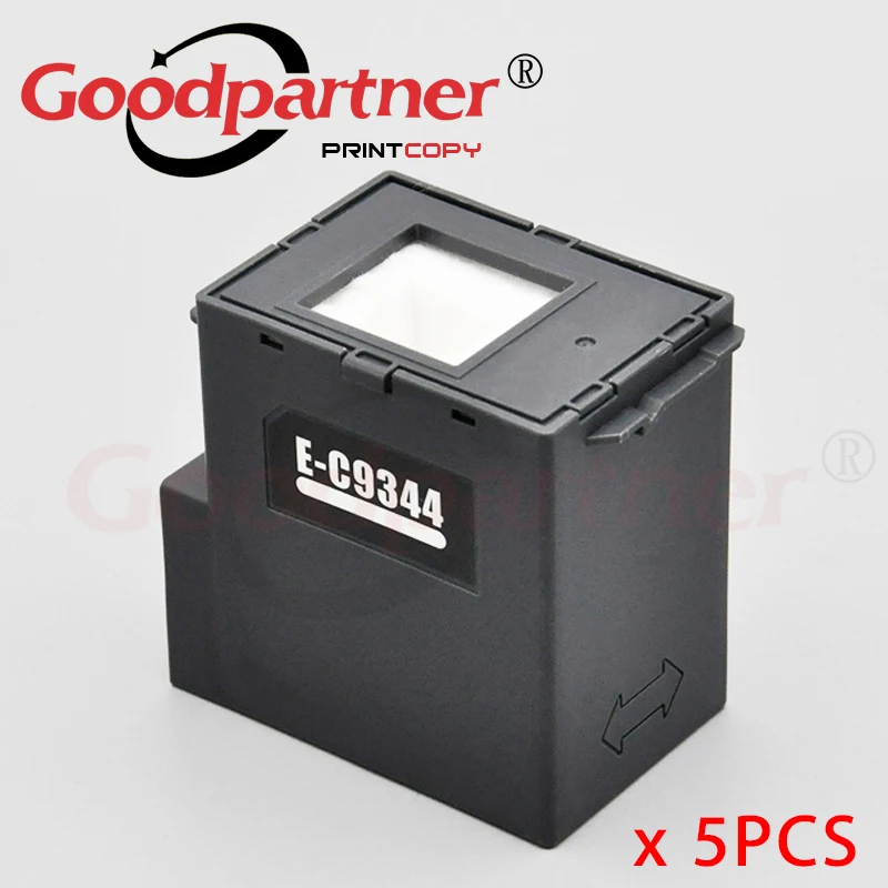 Caixa da Manutenção da Tinta para Epson Expressão Home xp 2100 2105 3100 3105 4100 4101 4105 4105 4105 4105 4105 Workforce wf 2810 2830 2835 2850 C9344 5x