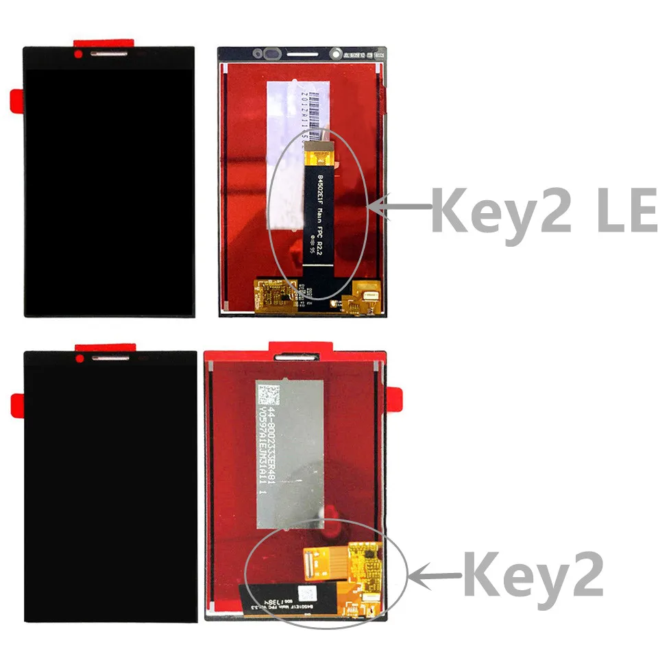 Оригинальный ЖК дисплей для BlackBerry Key2 LE LCD ключ 2 KeyTwo экран дигитайзер сенсорный