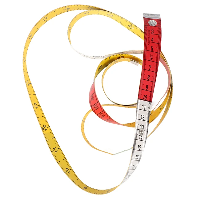 New 150cm/60 Body Measuring Ruler Sewing Tailor Tape Measure Mini Soft  Flat Ruler Centimeter Meter Sewing Measuring Tape 2021
