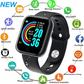 Xiaomi Huawei Smart Watch Men Women Tracker 2022 1