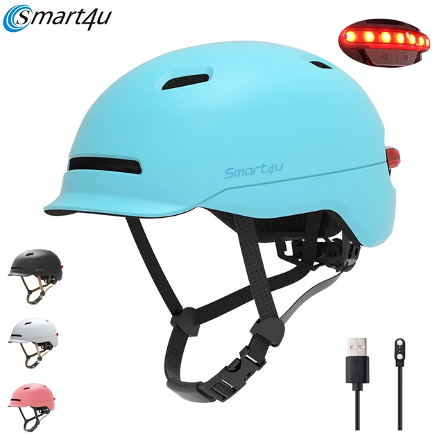 US $48.11 Skateboard Smart Helmet with Back light MultiSports Cycling Skateboarding Scooter Roller Skate Inl