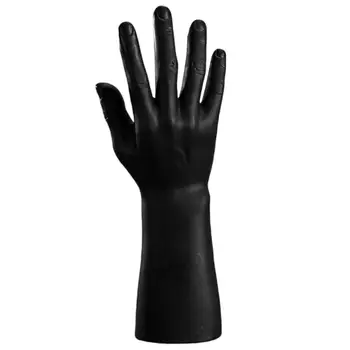 

Vinyl Simulation Male Hand Model Hand Form Ring Stand Holder Hand Mannequin Rack Watch Ring Display Props