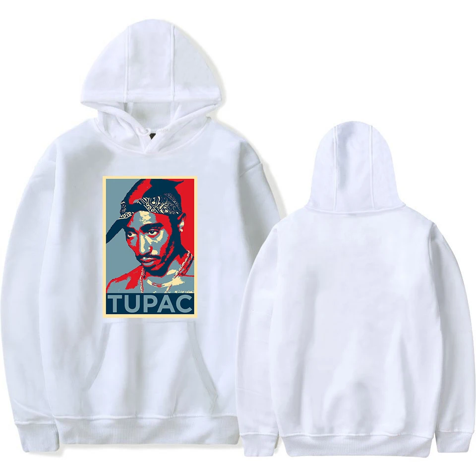 21 Тупак 2Pac толстовки Харадзюку мужские толстовки женские уличные розовые толстовки хип-хоп одежда для девочек Зимний пуловер с капюшоном - Цвет: 21