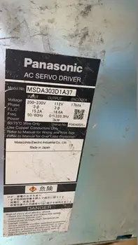 

MSDA303D1A37 USED one , Servo Driver , Good Working