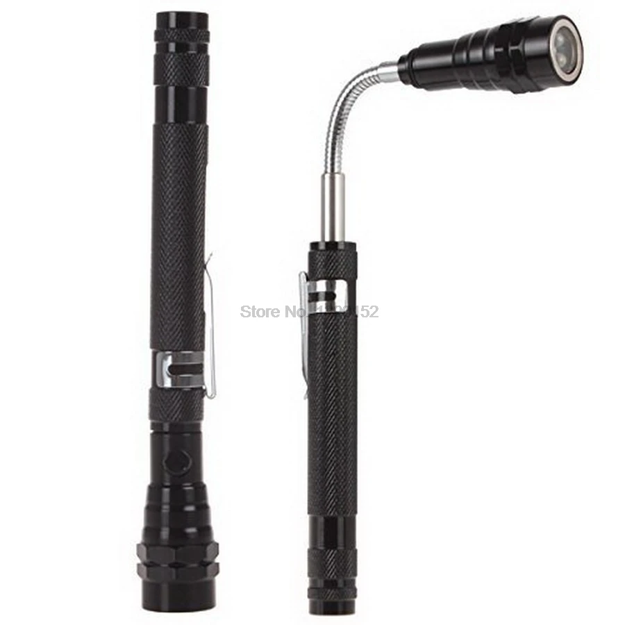 By Dhl 200pcs Useful Led Flashlight Torch Lamp 3led 360 Degree Flexible