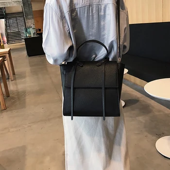 

NEW-Women's Shoulder Bag Big Women Leather Handbags Stylish Crossbody Bags for Women Black