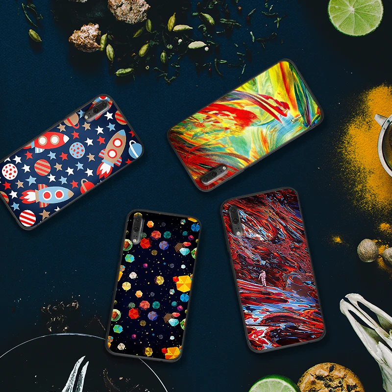 Элементами космоса планеты Странник для Huawei Honor 8 9 10 lite 7A 9X Pro 7C 5.99IN 7X 8X 8C Примечание