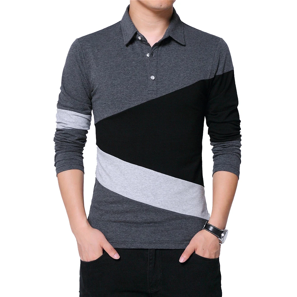 Mens T Shirts Kangol PK Polo Shirt Contrasted T-shirt Tops Multi-color S-2XL
