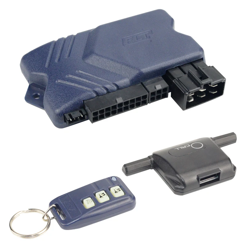

Drop shipping Two Way Car Alarm System with Engine Start Remote Control B9 Key Case with 2 silicone cover Russia Version