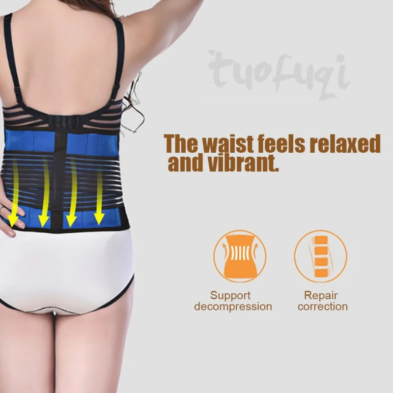 Women Sports Waist Support Adjustable Waist Support Brace Fitness Gym Lumbar Back Neoprene Waist Supporter Protection