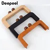 1pc Deepeel 20X8cm Bag Frame Wood Handle Wooden Bags Closure Kiss Clasp Purse Frames Lock Buckles DIY Accessories for Handbags ► Photo 2/6