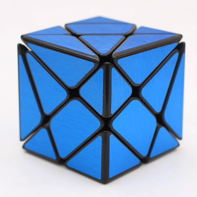YongJun YJ Axis магический куб, меняющий нерегулярно, Jingang speed CubeMirror странной формы, cubo magico YJ 3x3x3, горячая распродажа - Цвет: Синий