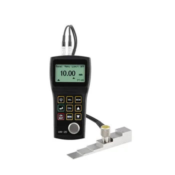 

UM-2D Ultrasonic Thickness Tester Penetrating Coating Pulse/Echo The Two Modes Can Be Switched Range 0.8 ~ 300mm