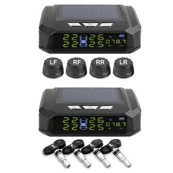 

Solar Car Altitude Display Practical Operation Simple Conveninently Tire Pressure Monitoring System with 4 Sensors