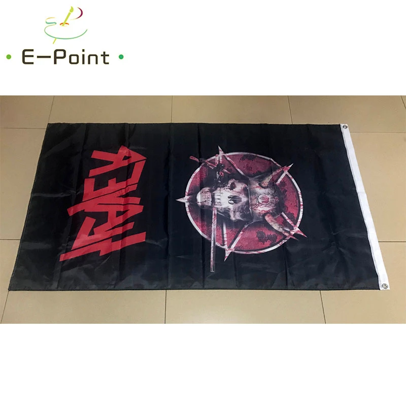 Группа Slayer флаг 2 фута* 3 фута(60*90 см) 3 фута* 5 футов(90*150 см) размер рождественские украшения для домашнего флага баннер
