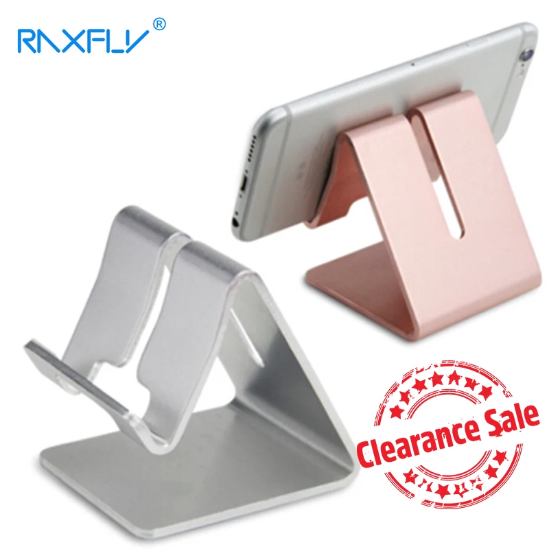 RAXFLY Aluminium Legierung Schreibtisch Telefon Ständer Halter Für iPhone 6 6s 7 Plus 5S SE Univers