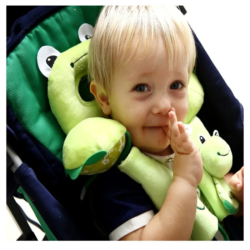 Children Baby U-shaped Pillow Sleep Neck Protection Pillow Soft Shoulder Headrest Car Seat Lovely Travel Pillows For Children 2