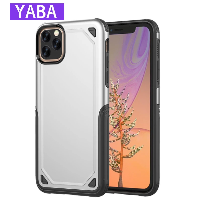 

YABA Shockproof Bumper TPU Case For iPhone 11 Pro X XS XR XS Max 8 7 6 6S Plus Clear Protection Back Cover