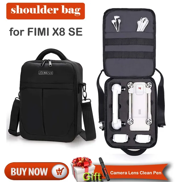 FIMI X8 SE w torebkach Drone torebka przenośna torba na ramię dla fimi x8 se torba odporna na zarysowania Anti Shock akcesoria dla Xiaomi Drone