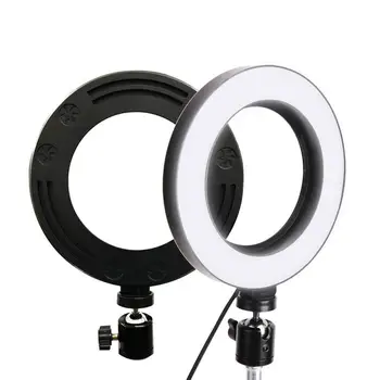 

26cm Ring Light With Tripod LED Lamp Fill Lights Adjustable Youtube Video Photography Up For Makeup Photo Live Make Light C0S1