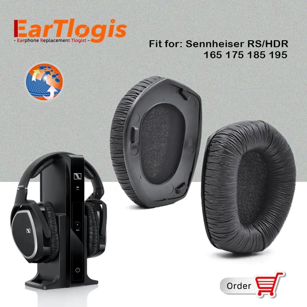 Eartlogis Replacement Ear Pads Headband For Sennheiser Rs165 Rs175