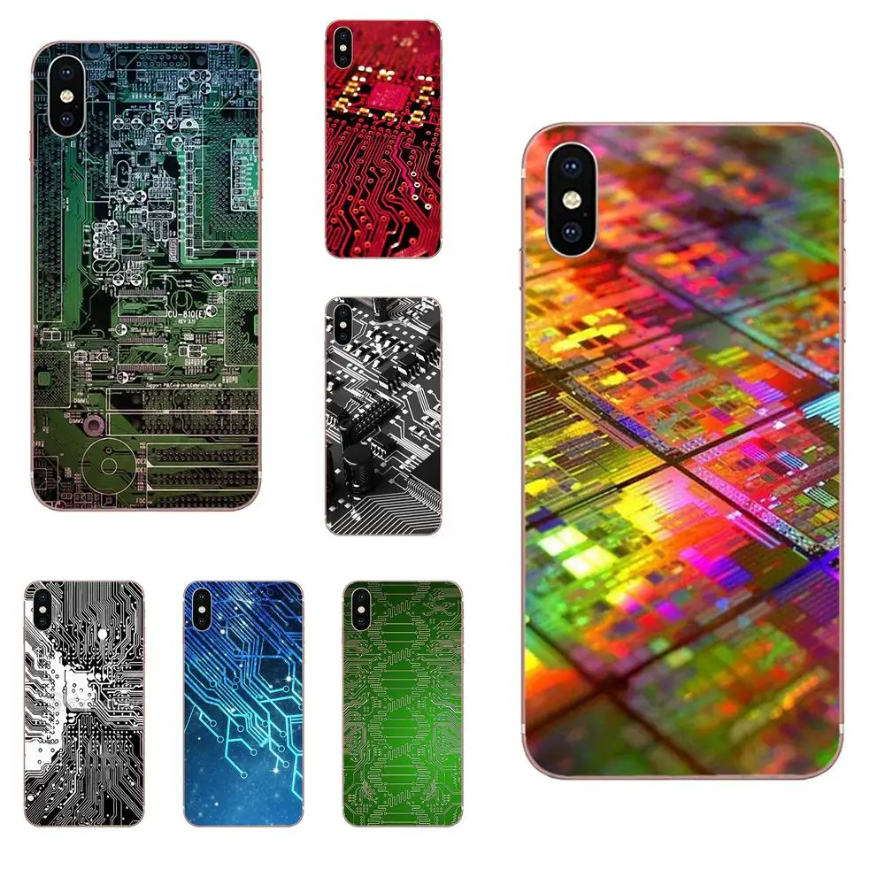Чехлы из ТПУ кожи Компьютер аккумуляторная плата для huawei P7 P8 P9 P10 P20 P30 Lite Mini Plus Pro 2017