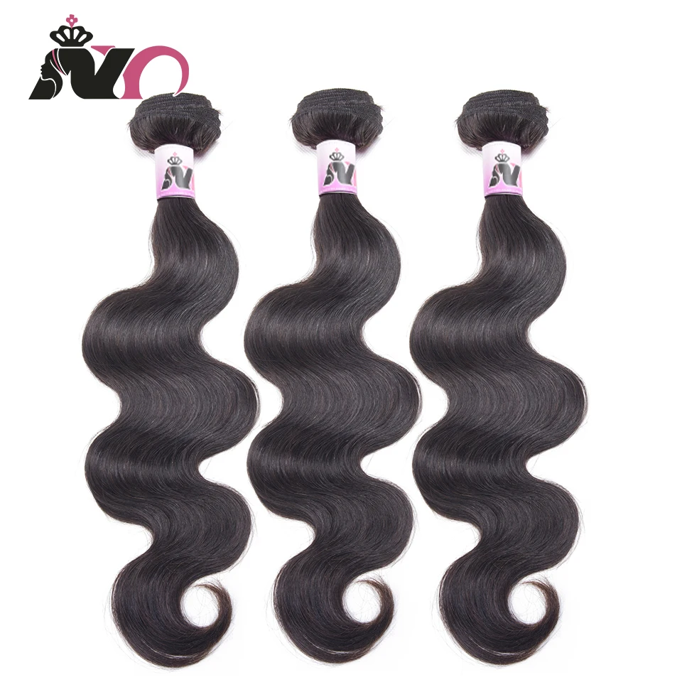 

NY Peruvian Body Wave Hair Bundles Extension 100% Human Hair Weave Bundles Non-Remy Natural Color Hair 3 Deals 8-28 Inch Cabelo