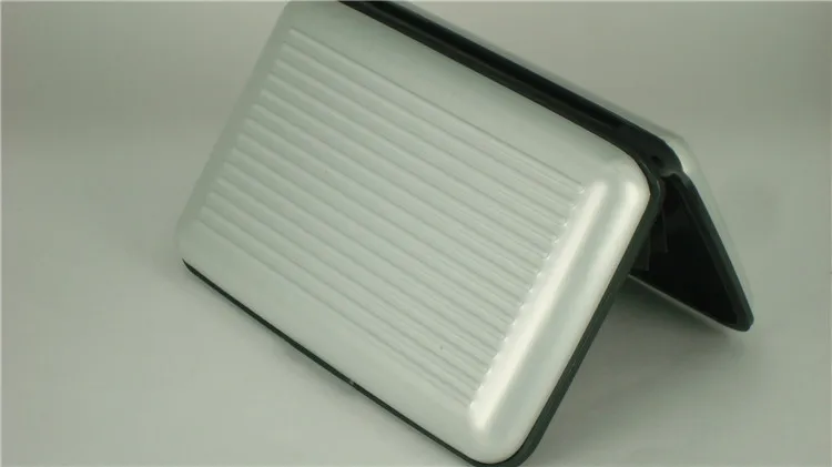 Anti Rfid Wallet Blocking Reader Lock Bank Card Holder Id Bank Card Case Protection Metal Credit NFC Holder Aluminium
