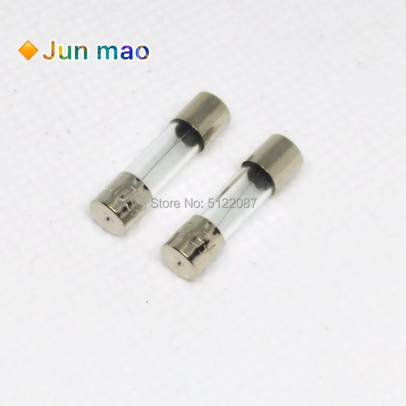 50PCS/LOT 10 Kinds 5x20mm Fast Glass Fuse Kit 0.2A 0.5A 1A 2A 3A 5A 6A 8A 10A 15A /250V 5*20 Insurance Tube Package