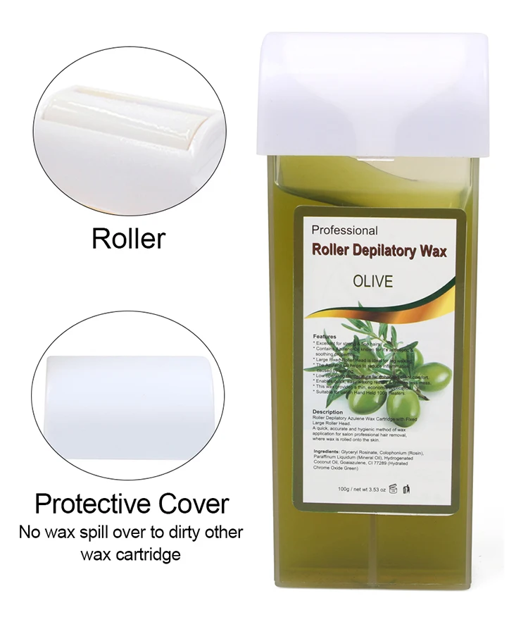 Wholesale Custom Depilatory Hair Wax Rollers Cartridges