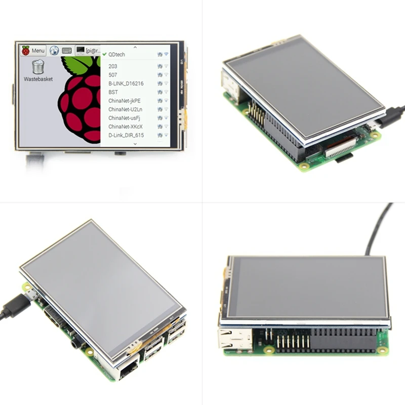 3,5 дюймовый ЖК-экран 320x480 TFT RPi дисплей экран модуль для Raspberry Pi 4B Pi 3 Модель B/B