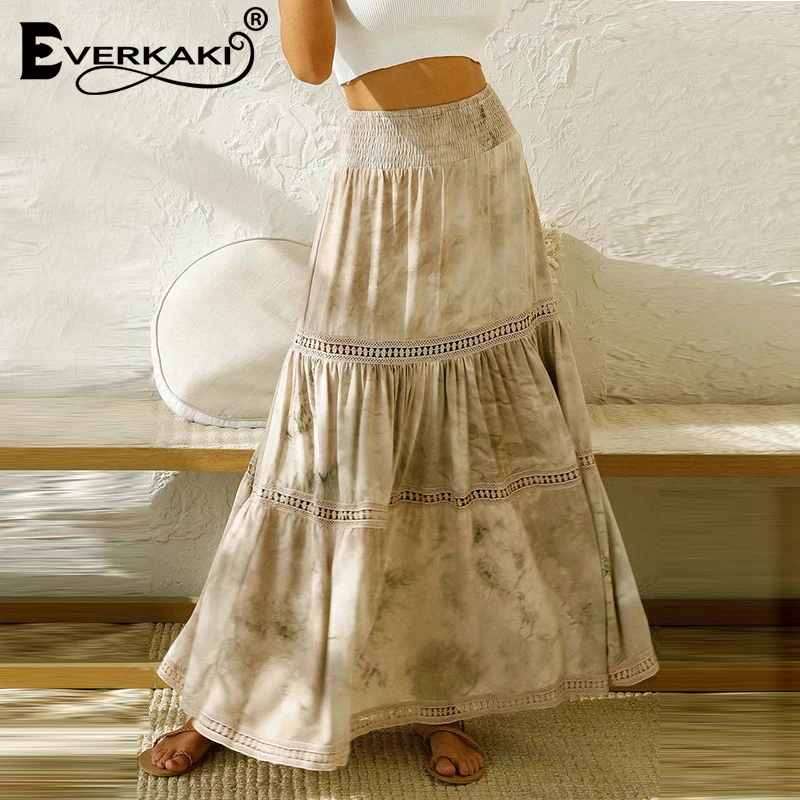 ethnic long skirt