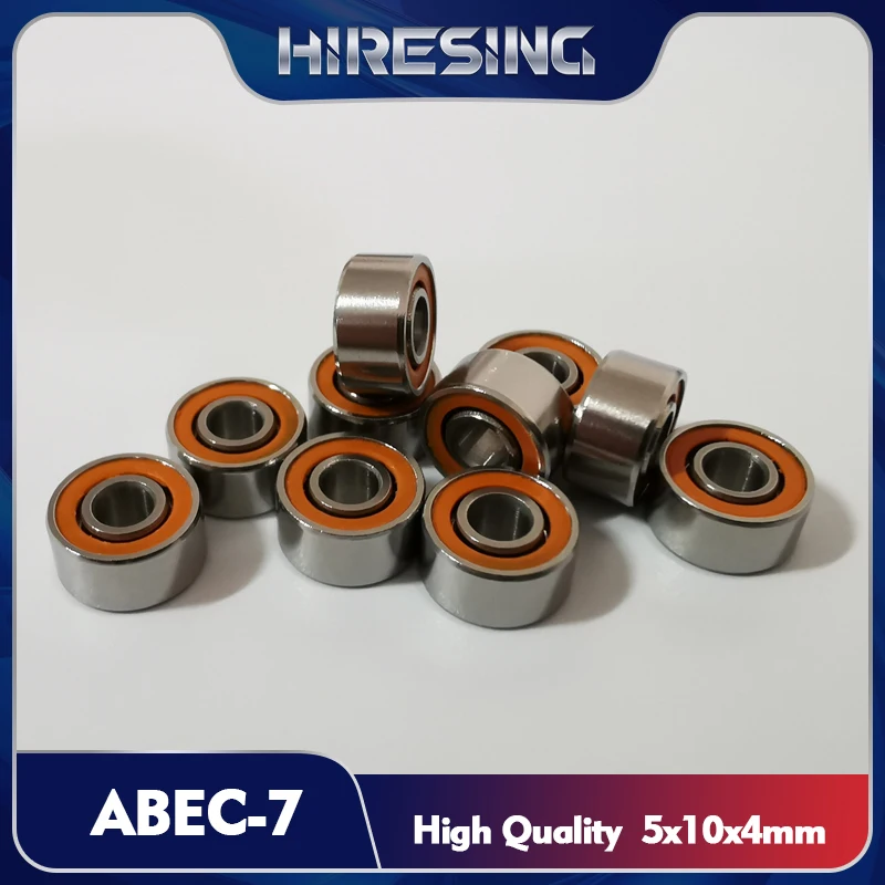 SMR105 2OS 5X10X4 мм 10 шт. carretel de pesca rolamento CB ABEC7 нержавеющая сталь гибридная керамическая
