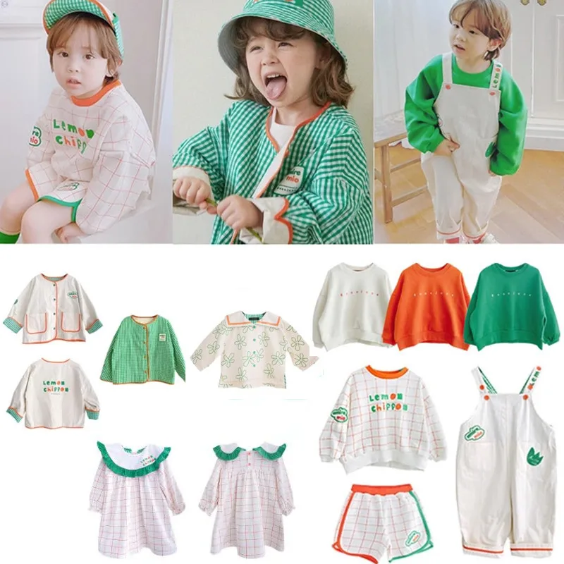 T-Shirts RJ Baby-Girls Korean Children Summer Brand Kids Spring New Cartoon Jacket Overall