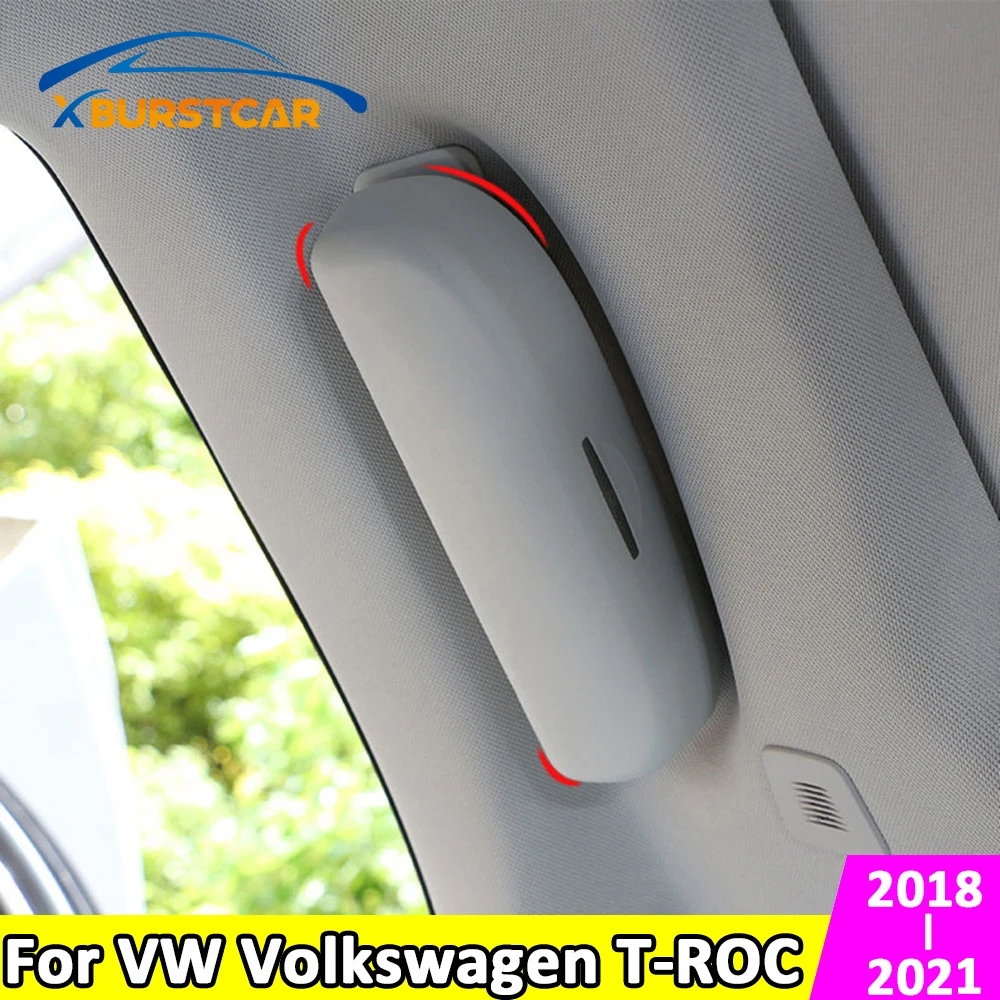 Car Glasses Holder Sunglasses Storage Box Case for VW VOLKSWAGEN T-ROC TROC  2018 2019 2020 2021 Replacement Parts Accessories - AliExpress