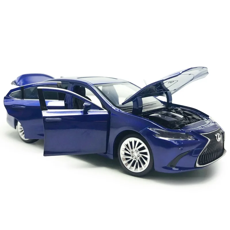 HOMMAT масштаб 1:32 Lexus ES300H 2018 модель автомобиля Seden литые модели автомобилей из