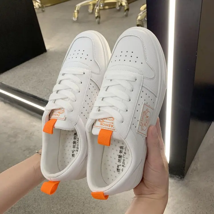 

Online Celebrity White Shoes Women's 2019 Autumn New Style Korean-style Versatile Casual Board Shoes Breathable Base Flat Canvas