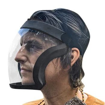 

Face Transparent Mask Anti-Fog Windproof Dust-proof Anti-UV Durable Plastic Reusable Glasses Lightweight Face Covering Promotion